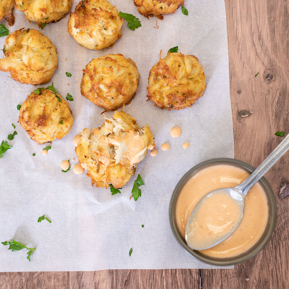 Taste Our Mini Crab Cakes Mail Order Savory Treats Caroline's Cakes