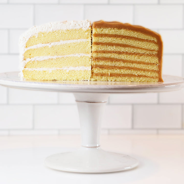 1/2 Caramel and 1/2 Coconut Cloud