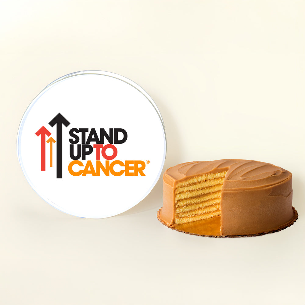 Stand Up To Cancer Caramel Cake