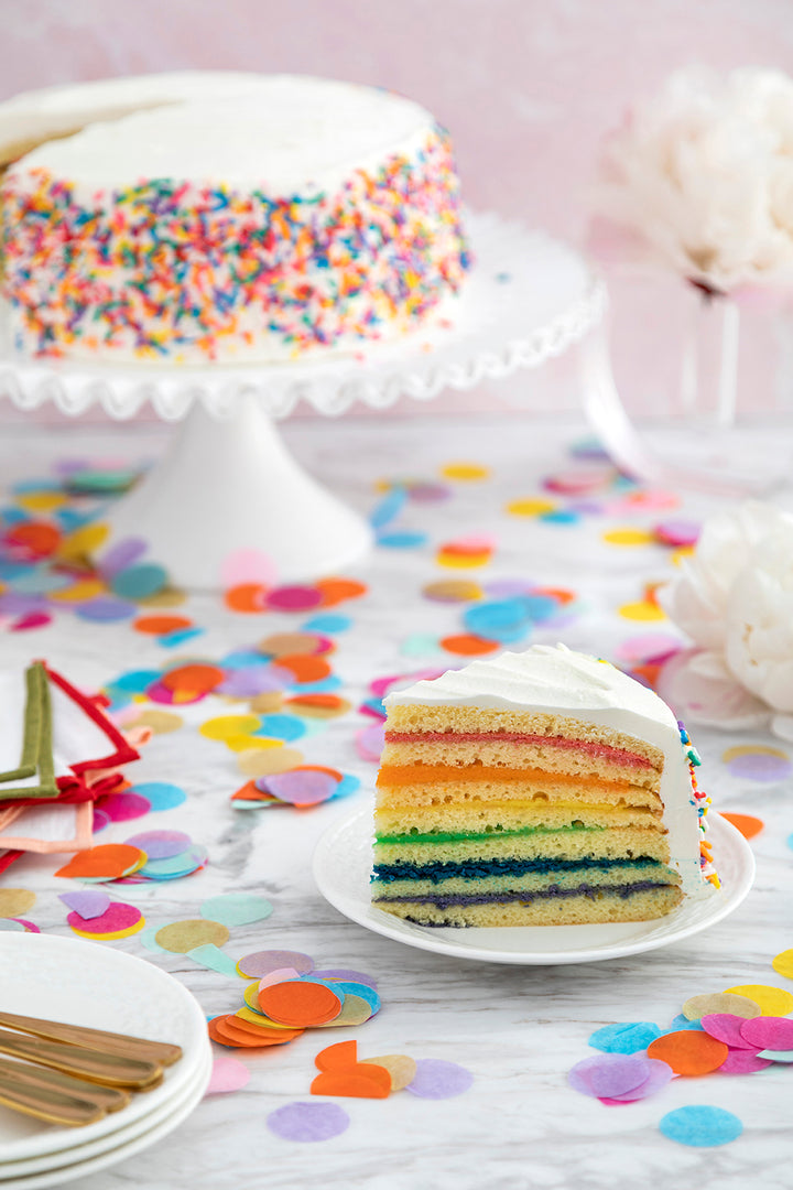 Sprinkle Rainbow Cake