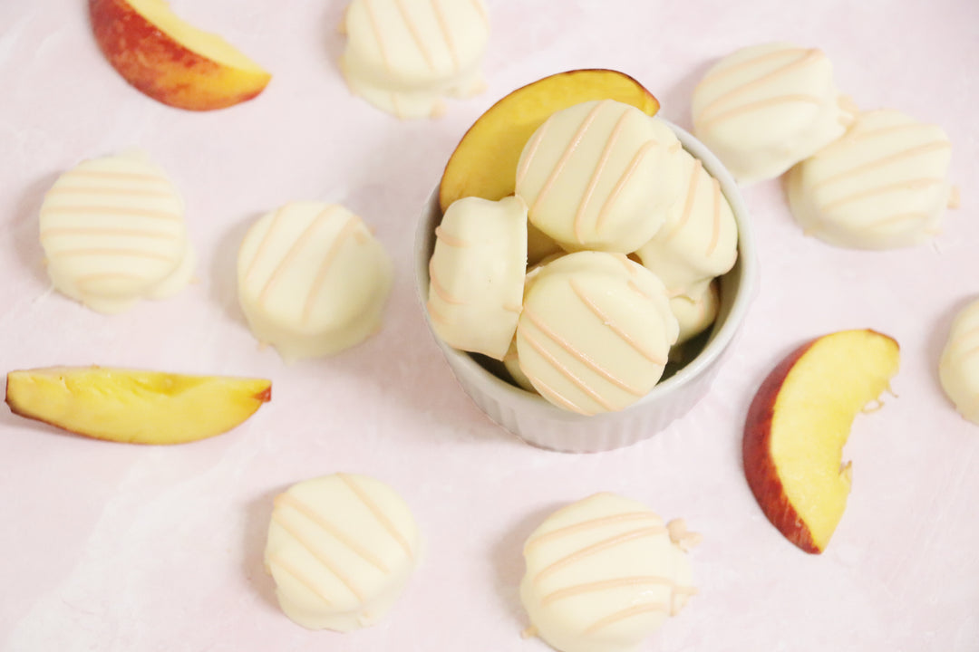 Peach Cake Bites have arrived!