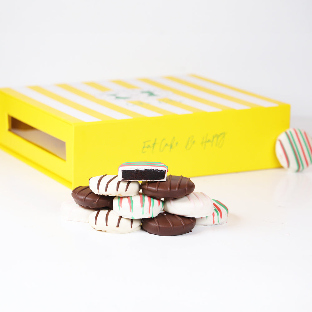 Holiday Assorted Cake Bite Box- 40 Pack