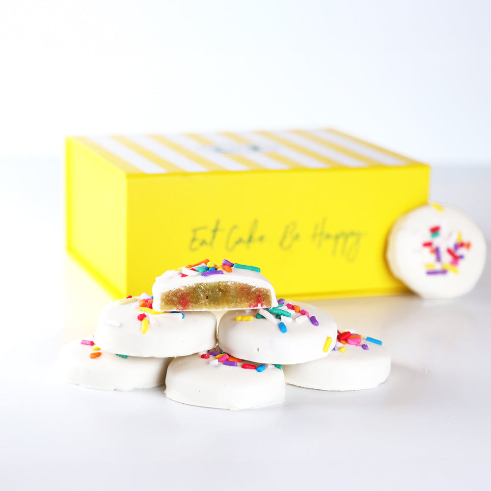 Sprinkle Cake Bites