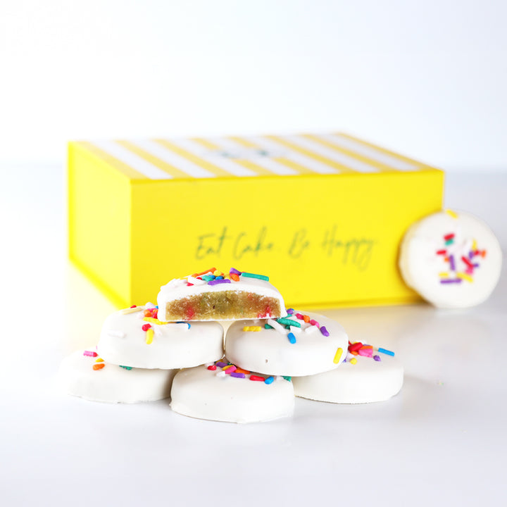Sprinkle Cake Bites