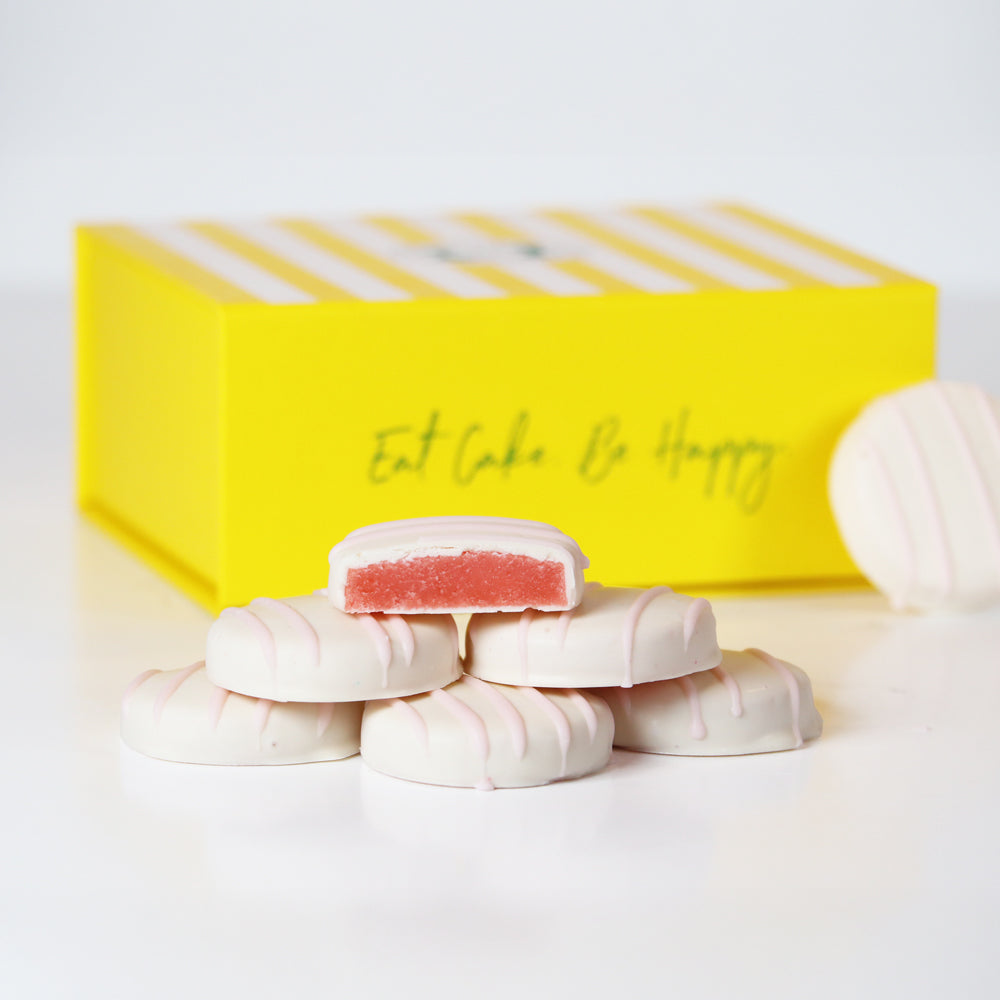 Pink Champagne Cake Bites- 10 Pack