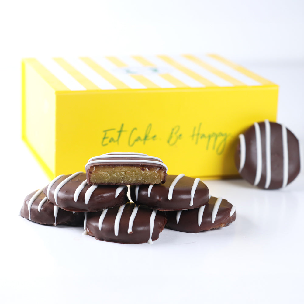 Salted Caramel Cake Bites