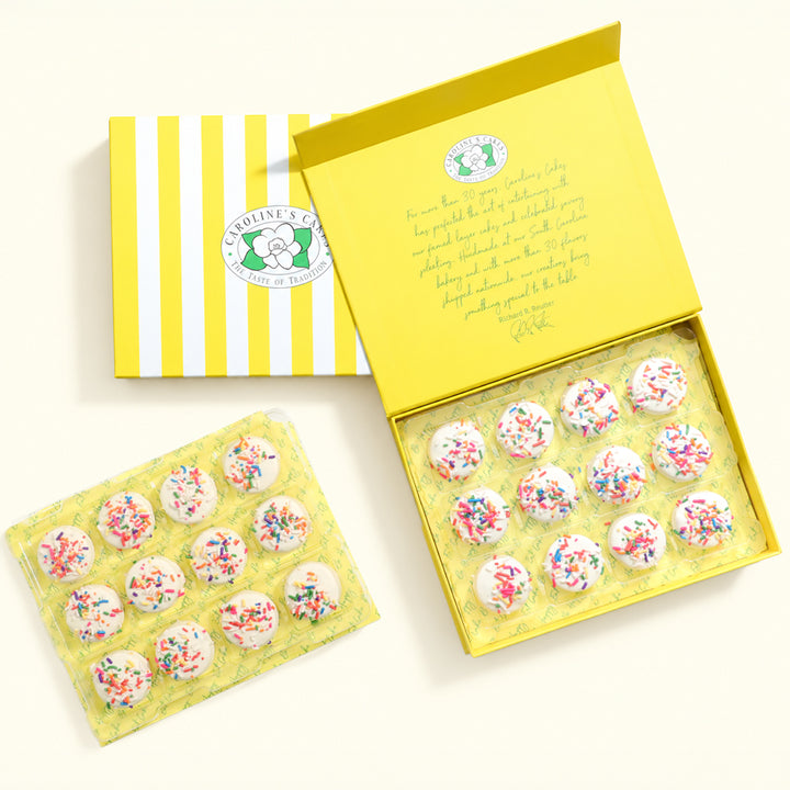 Sprinkle Cake Bites- 24 Pack