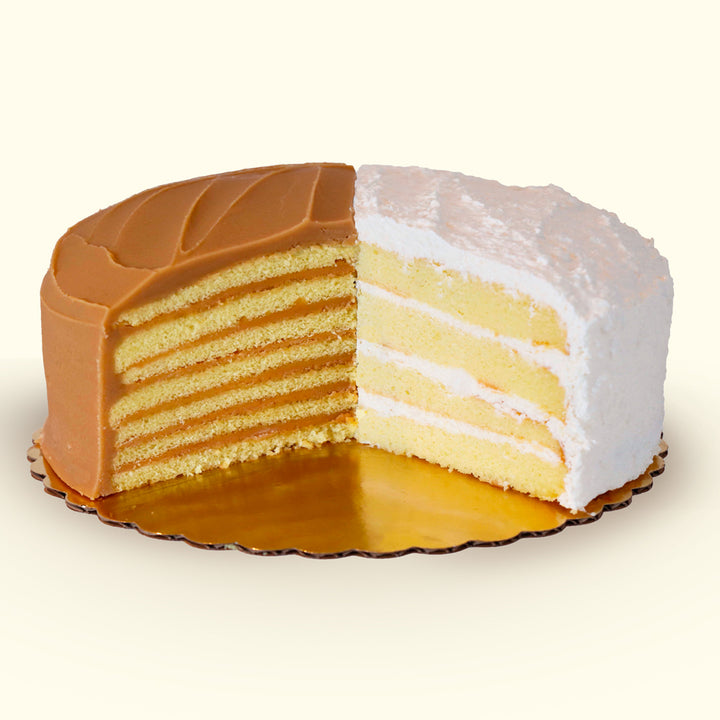 1/2 Caramel and 1/2 Coconut Cloud