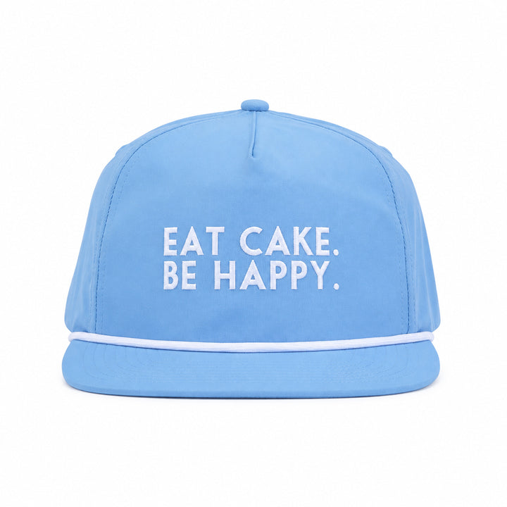 Eat Cake. Be Happy. Rope Hat