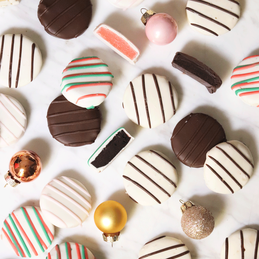 Holiday Assorted Cake Bite Box- 40 Pack