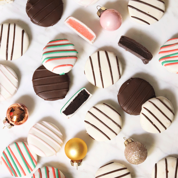 Holiday Assorted Cake Bite Box- 40 Pack