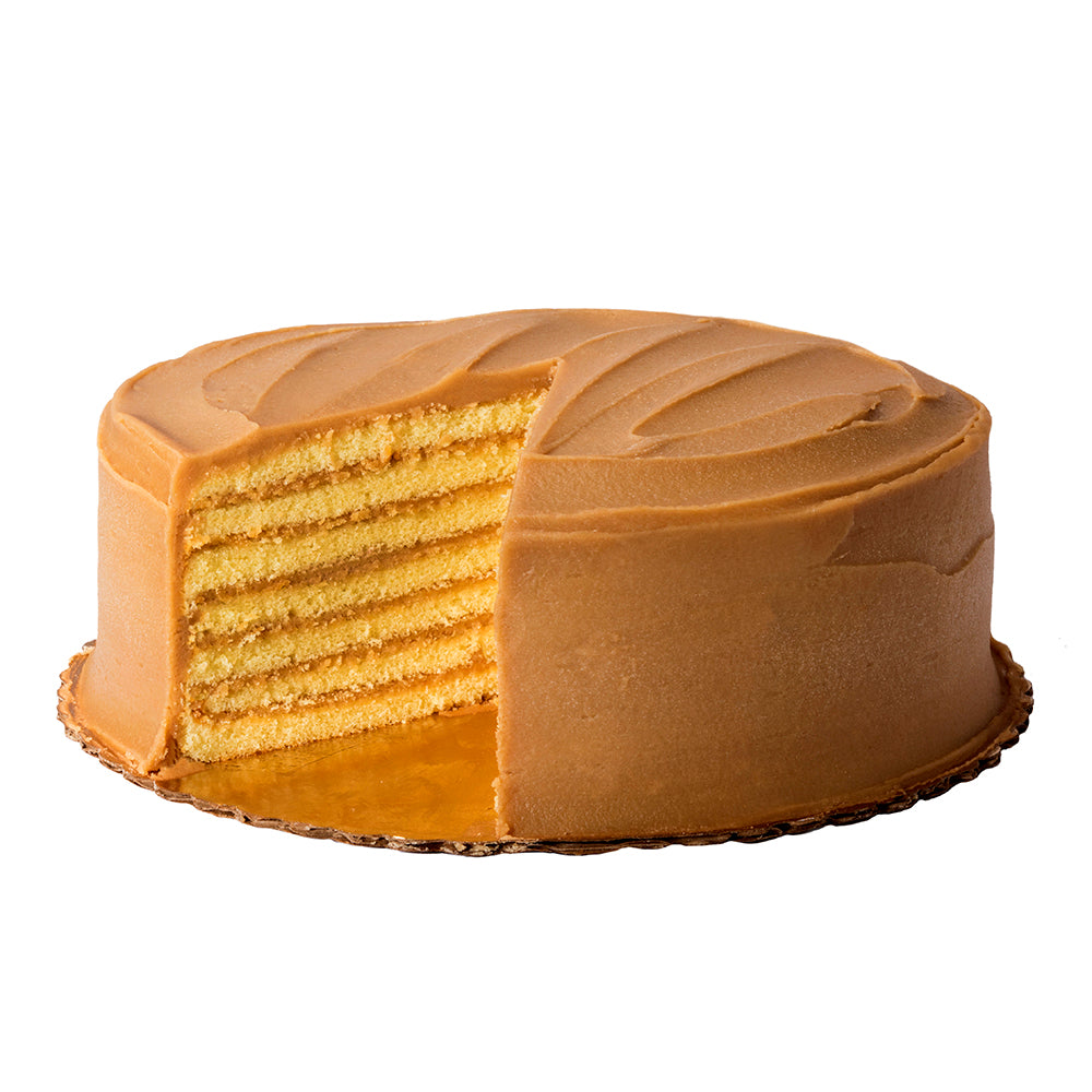 Caramel Cake Petit Fours - The Nerdy Gourmet