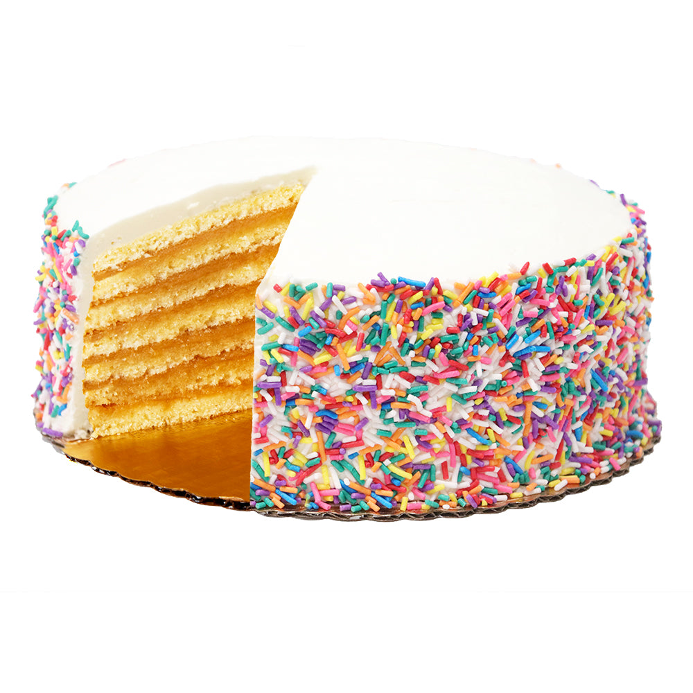 Gluten Free Happy Birthday Caramel Cake