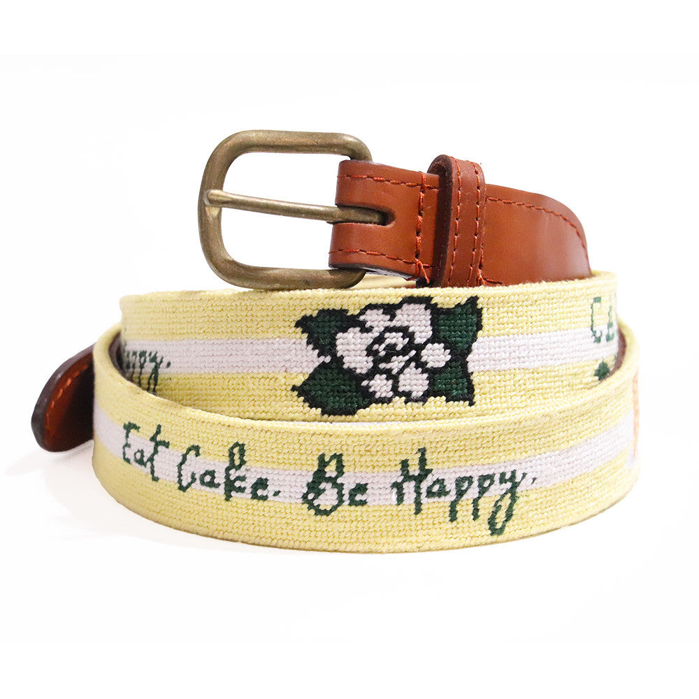 Eat Cake. Be Happy. Belt