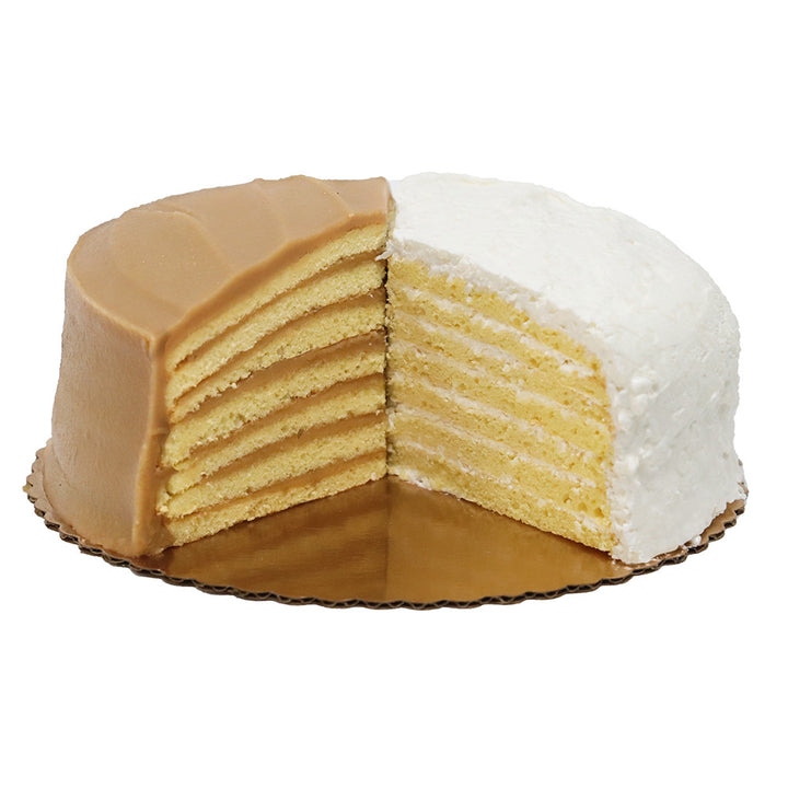 1/2 Caramel and 1/2 7-Layer Coconut